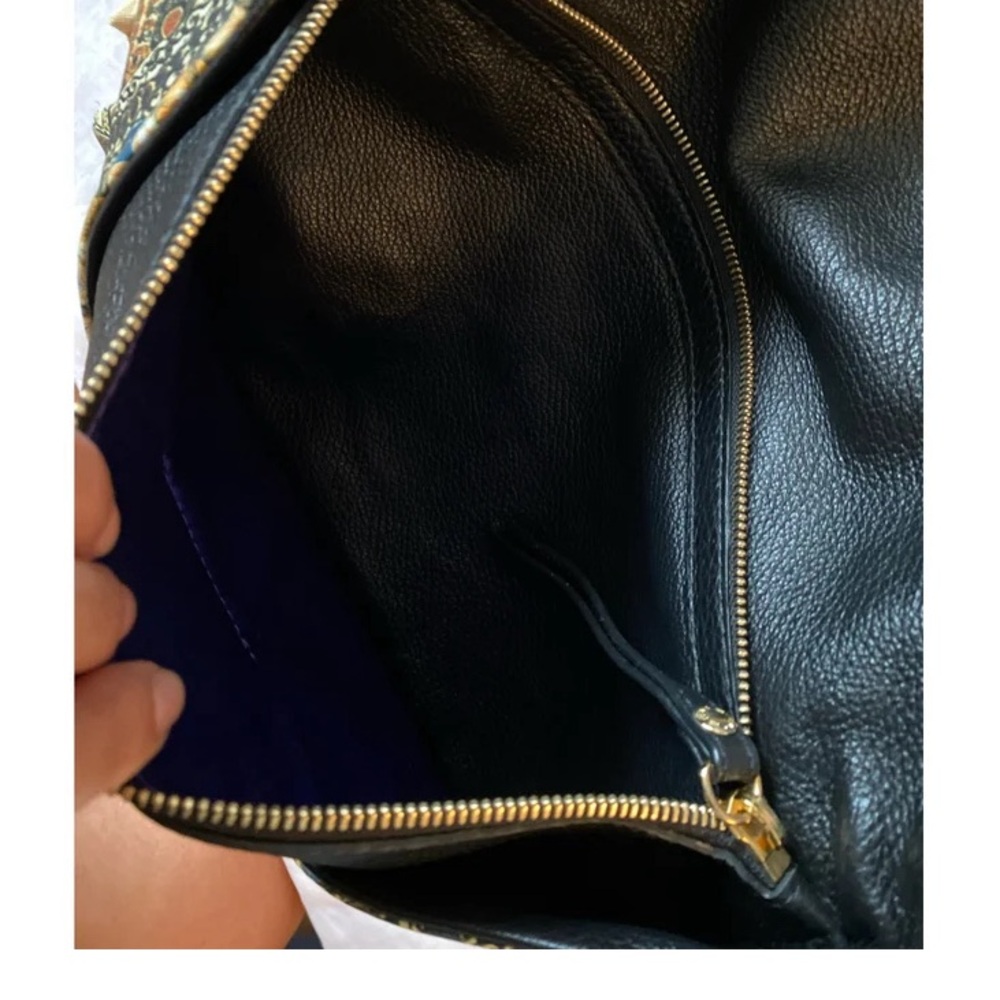 Etro Printer Leather Pouch - Pristine Condition - image 6